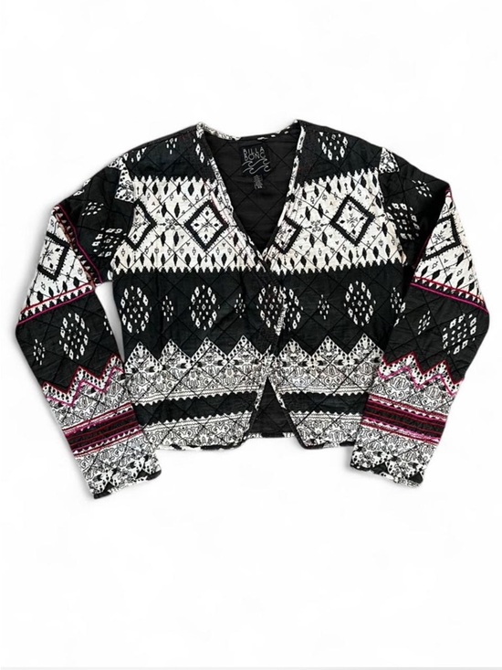 Billabong Jackets & Blazers - Billabong 100% Cotton Lightweight Quilted Jacket Boho Festival Size Medium